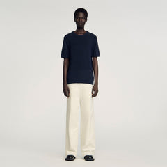 Sandro Men Fine knit T-shirt