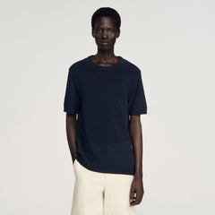 Sandro Men Fine knit T-shirt