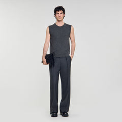 Sandro Men Cashmere sweater vest