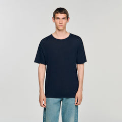 Sandro Men Certified linen T-shirt