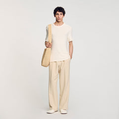 Sandro Men Mock neck T-shirt