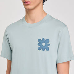Sandro Men T-shirt with flower detail