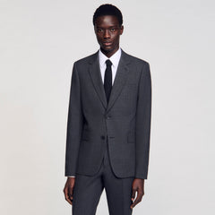 Sandro Men Wool suit jacket