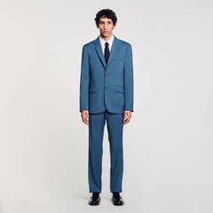 Sandro Men Wool suit jacket