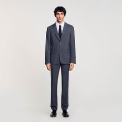 Sandro Men Wool suit jacket