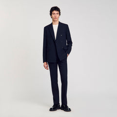 Sandro Men Double-breasted suit jacket