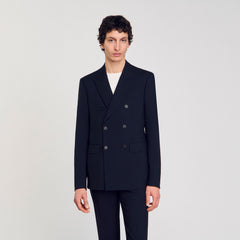 Sandro Men Double-breasted suit jacket