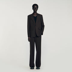 Sandro Men Wool suit jacket