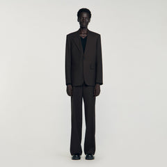 Sandro Men Wool suit jacket