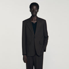 Sandro Men Wool suit jacket