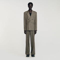 Sandro Men Double-breasted suit jacket