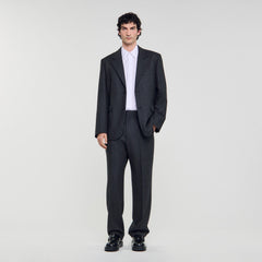 Sandro Men Wool suit jacket