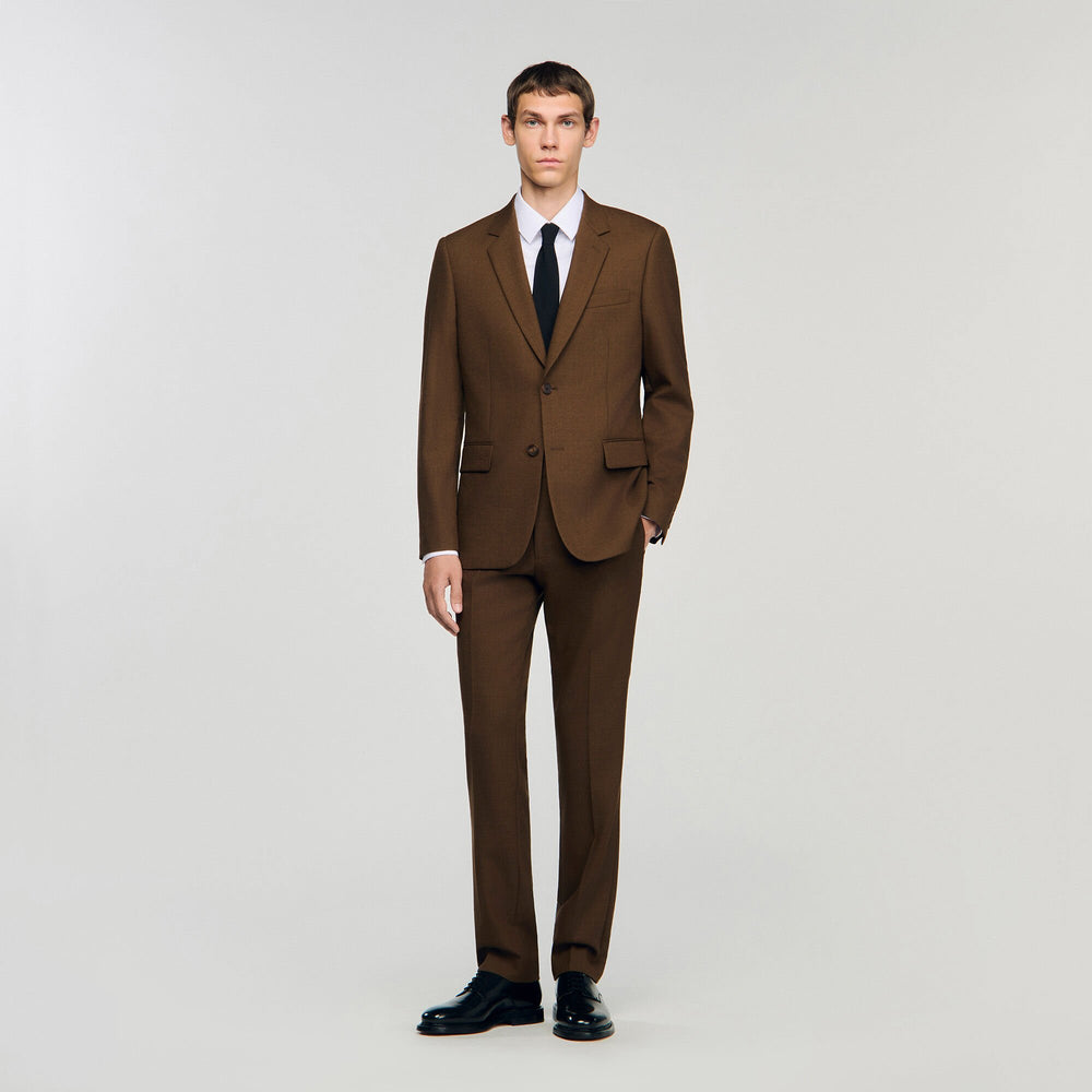 Sandro Men Wool suit jacket
