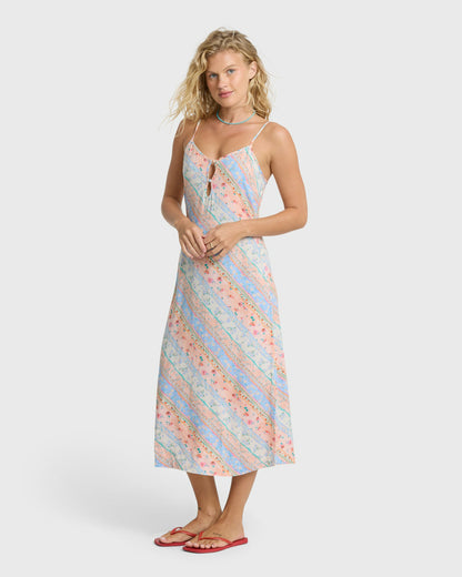Billabong Women's Fresh Daze Midi Dress - Pale Peach