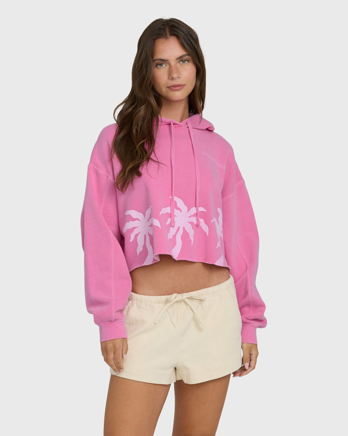 Billabong Women's Palmer Hood Pullover Hoodie - Guava