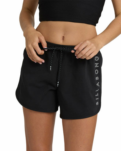 Billabong Women's Fun Times Boardshorts - Black Pebble