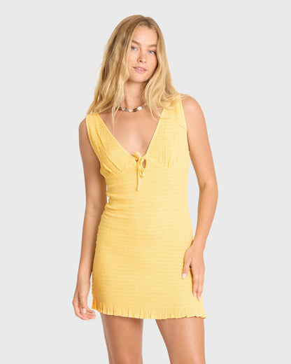 Billabong Women's Sunshine Forever Mini Dress - Sundress