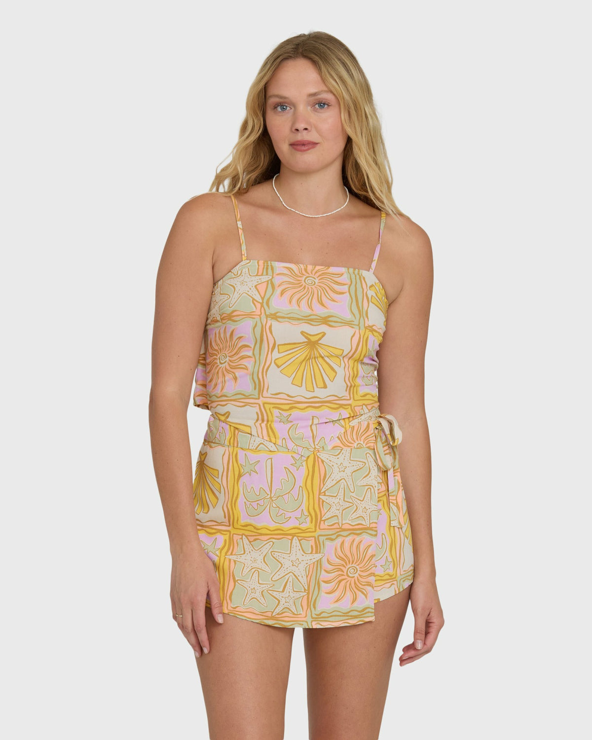Billabong Women's Summer Babe Tank Top - Sweet Lilac