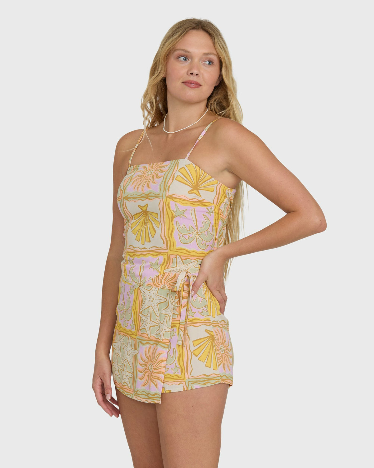 Billabong Women's Summer Babe Tank Top - Sweet Lilac
