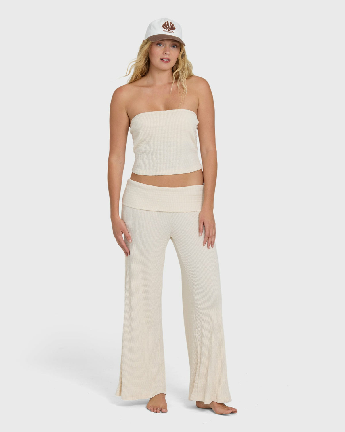 Billabong Women's Sweet Coast Beach Pants - White Cap