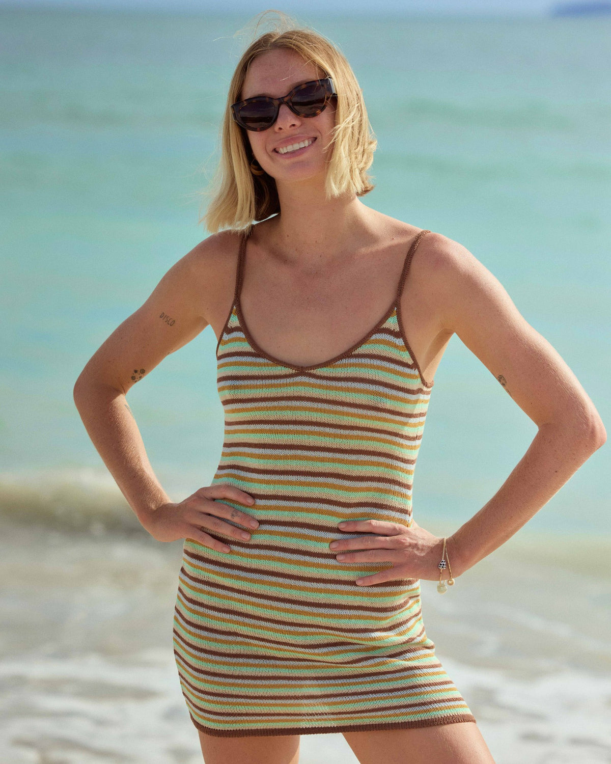 Billabong Women's Summer Sun Mini Dress - Brown Stone
