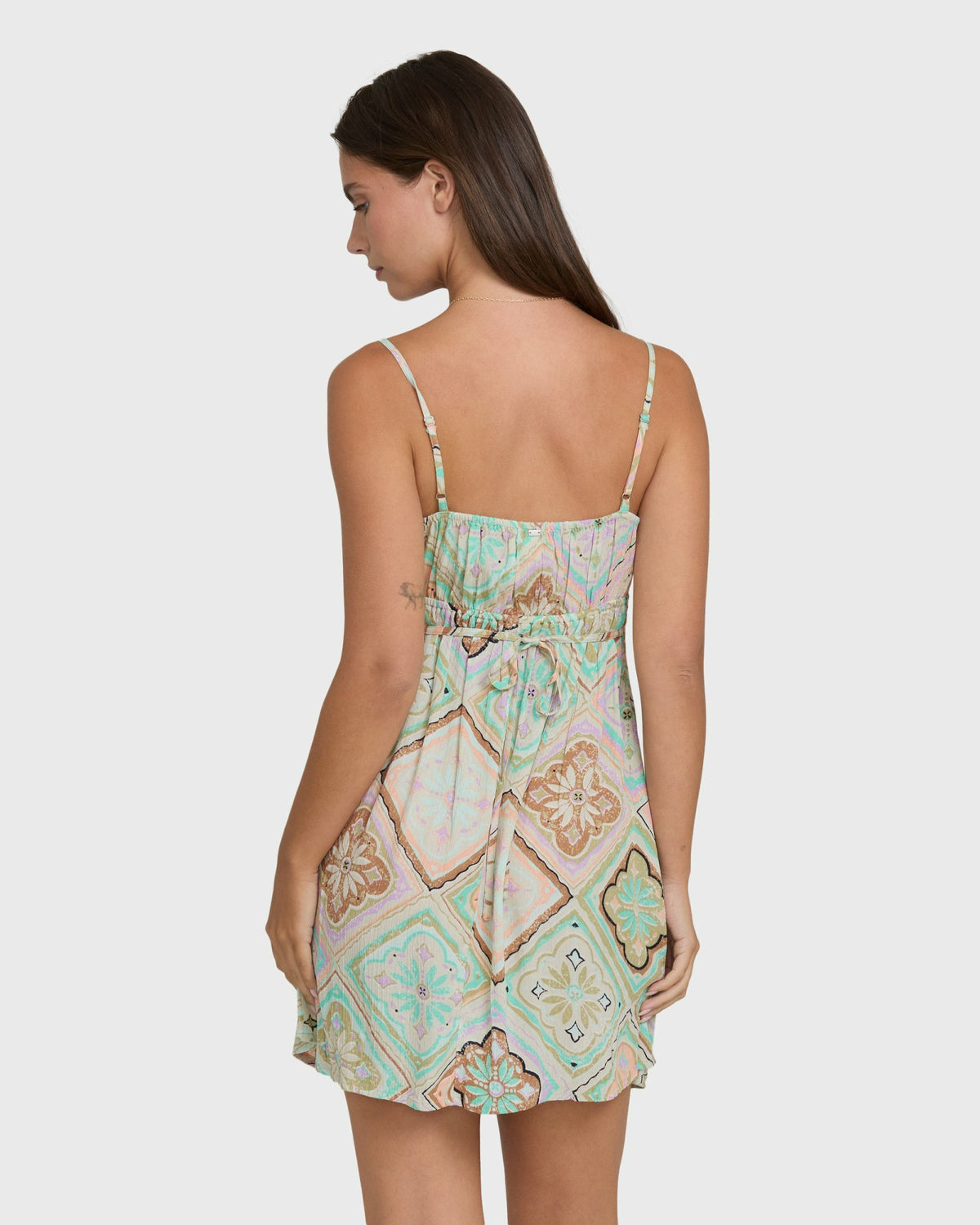 Billabong Women's Dreaming Of Sun Mini Dress - Cactus
