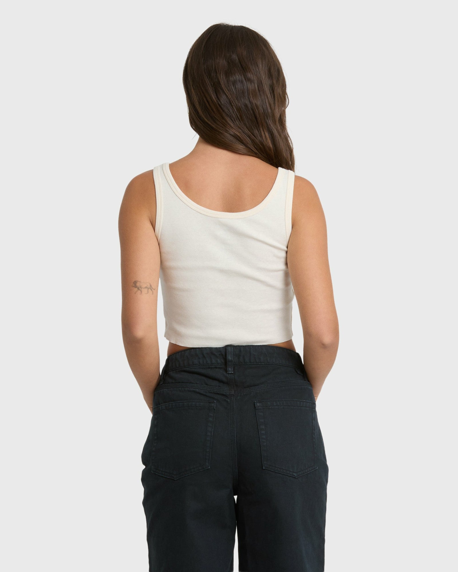 Billabong Women's Outpost Ritual Tank Top - White Cap