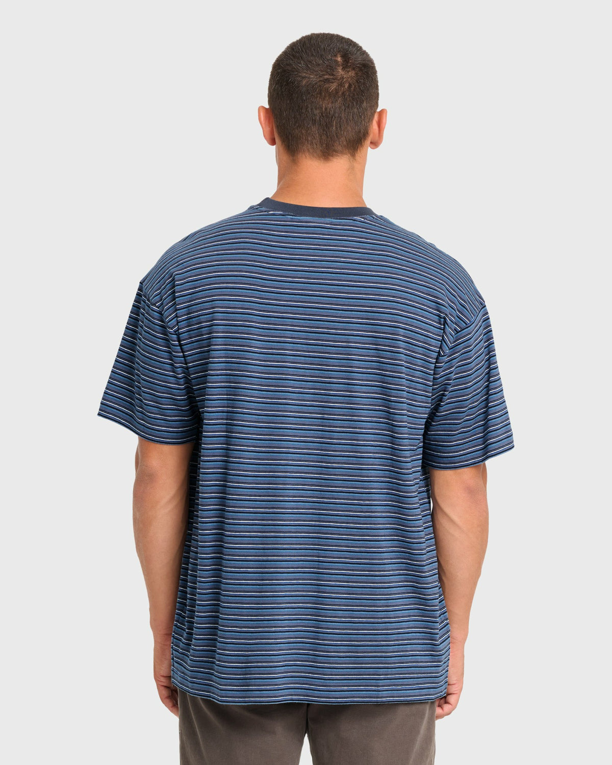 Billabong Women's|Men's Baxter Short Sleeve Pocket Tee - True Navy