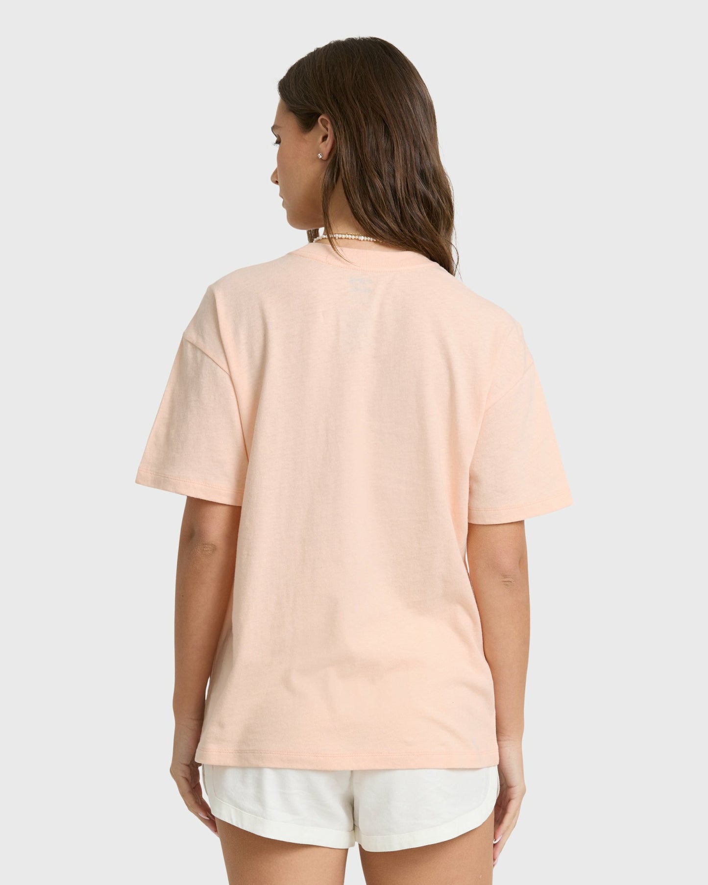 Billabong Women's Make A Splash Short Sleeve Cotton Graphic T-Shirt - Cherry Blossom