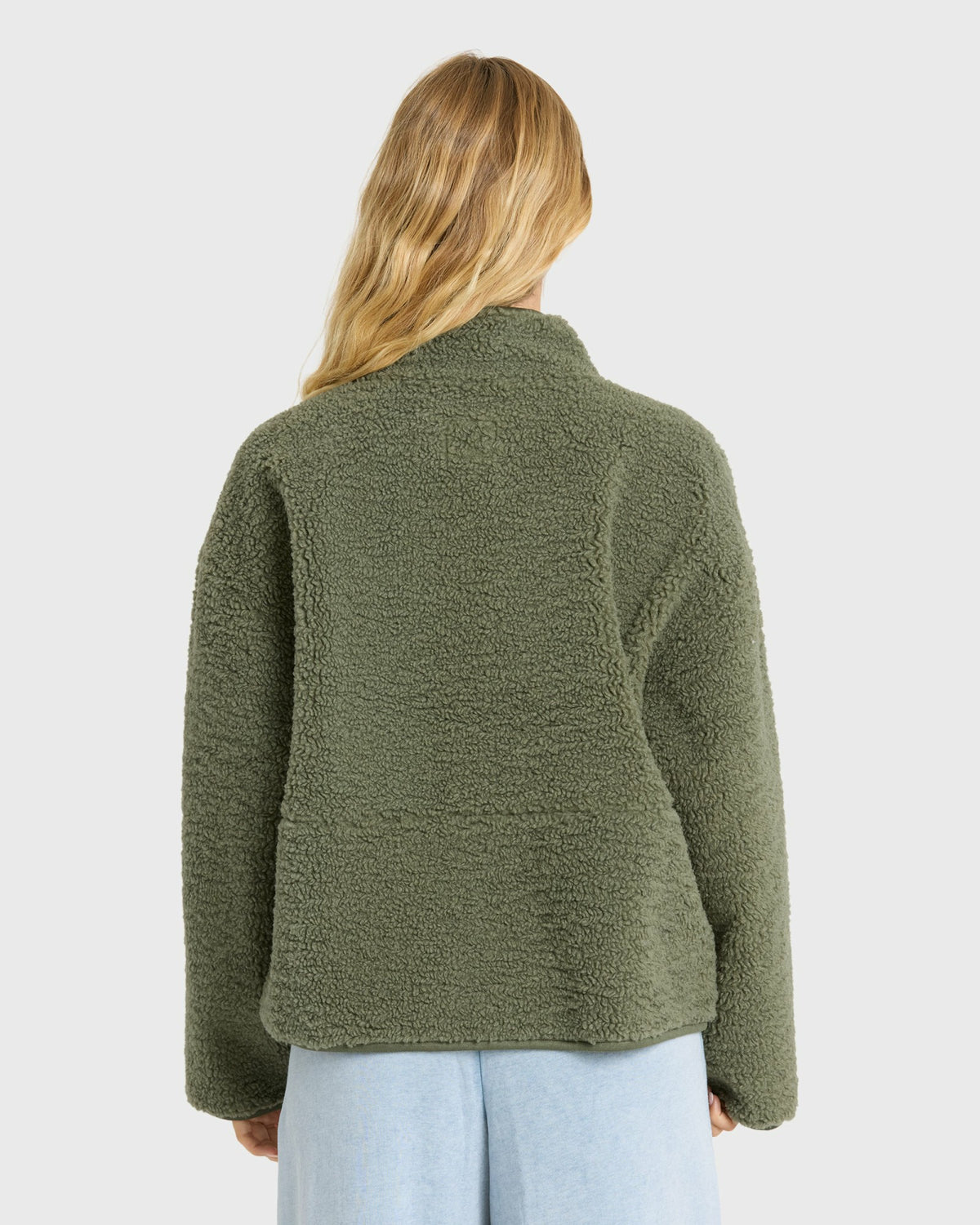 Billabong Women's Camper Reversible Fleece Jacket - Canteen