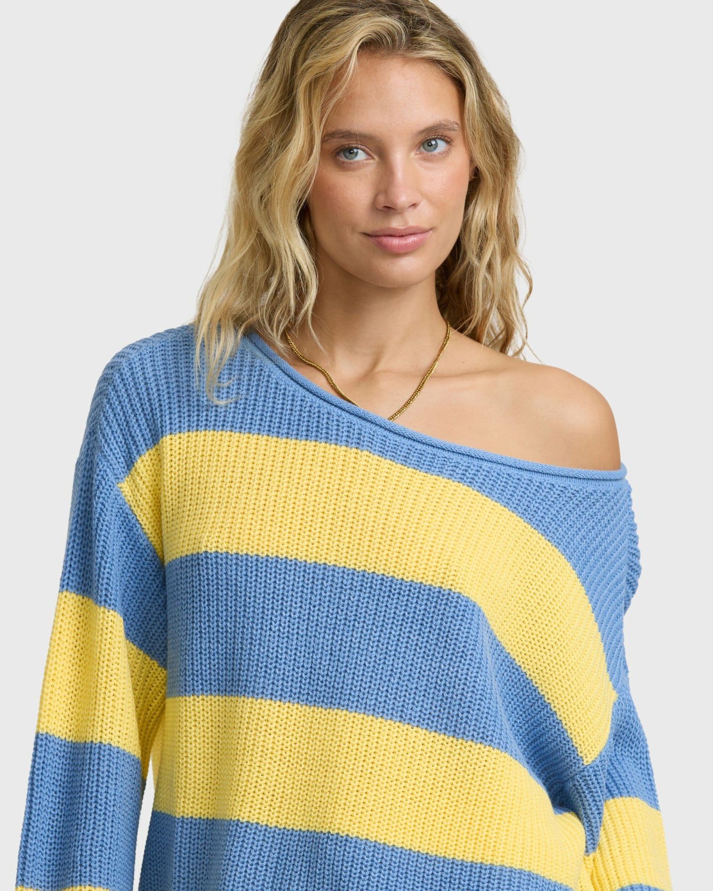 Billabong Women's Seascape Off Shoulder Sweater - Sundress