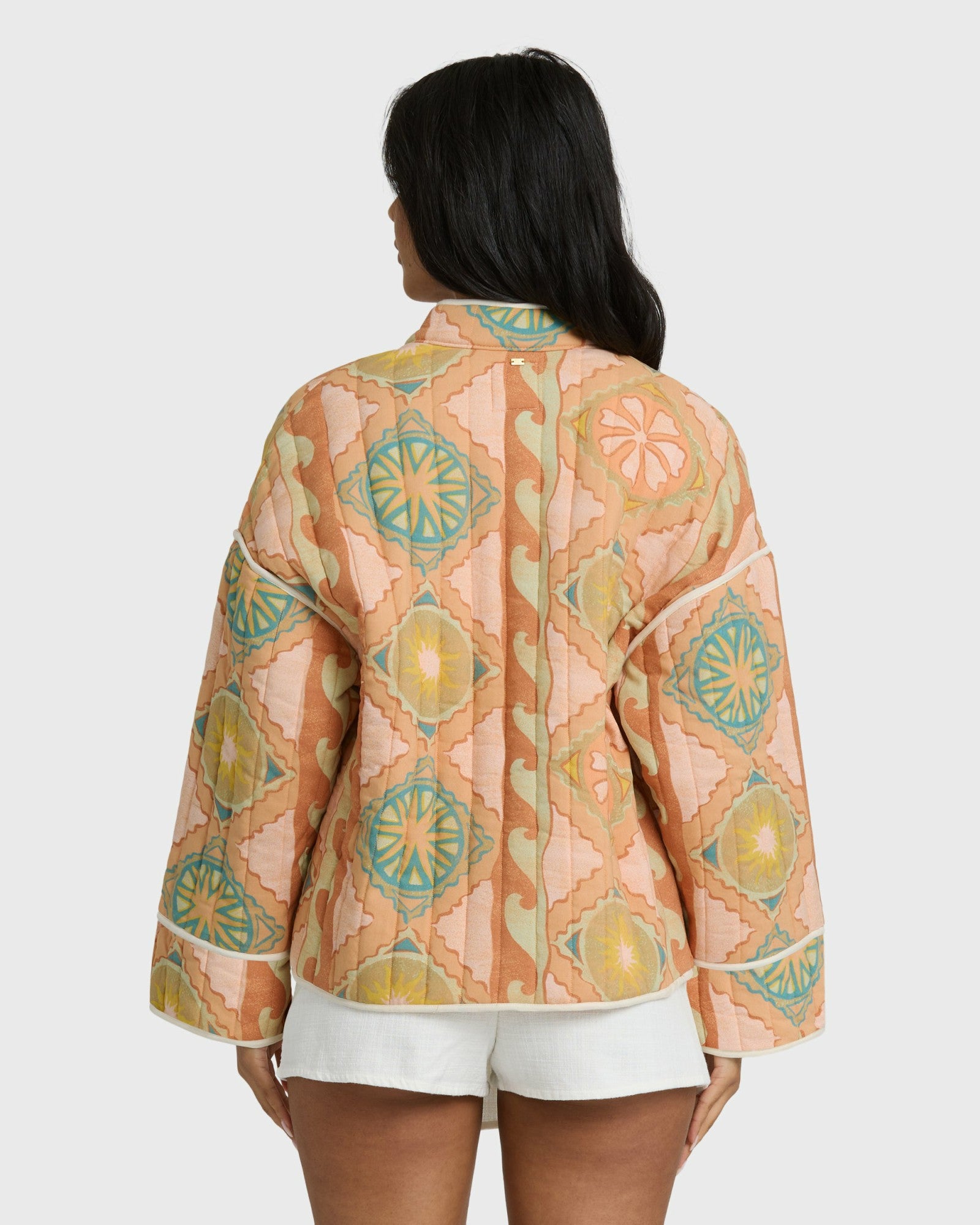Billabong Women's Folk Story 2 Quilted Jacket - Sand