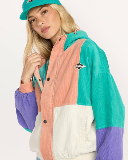 Billabong Women's Set The Tone Jacket - Aqua Haze