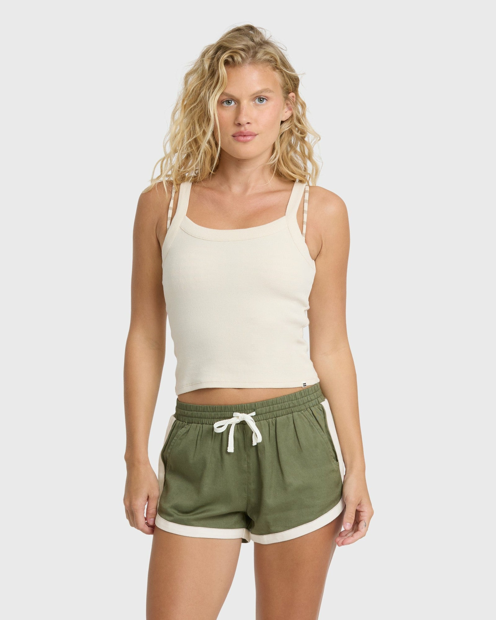Billabong Women's Road Trippin Woven Shorts - Canteen
