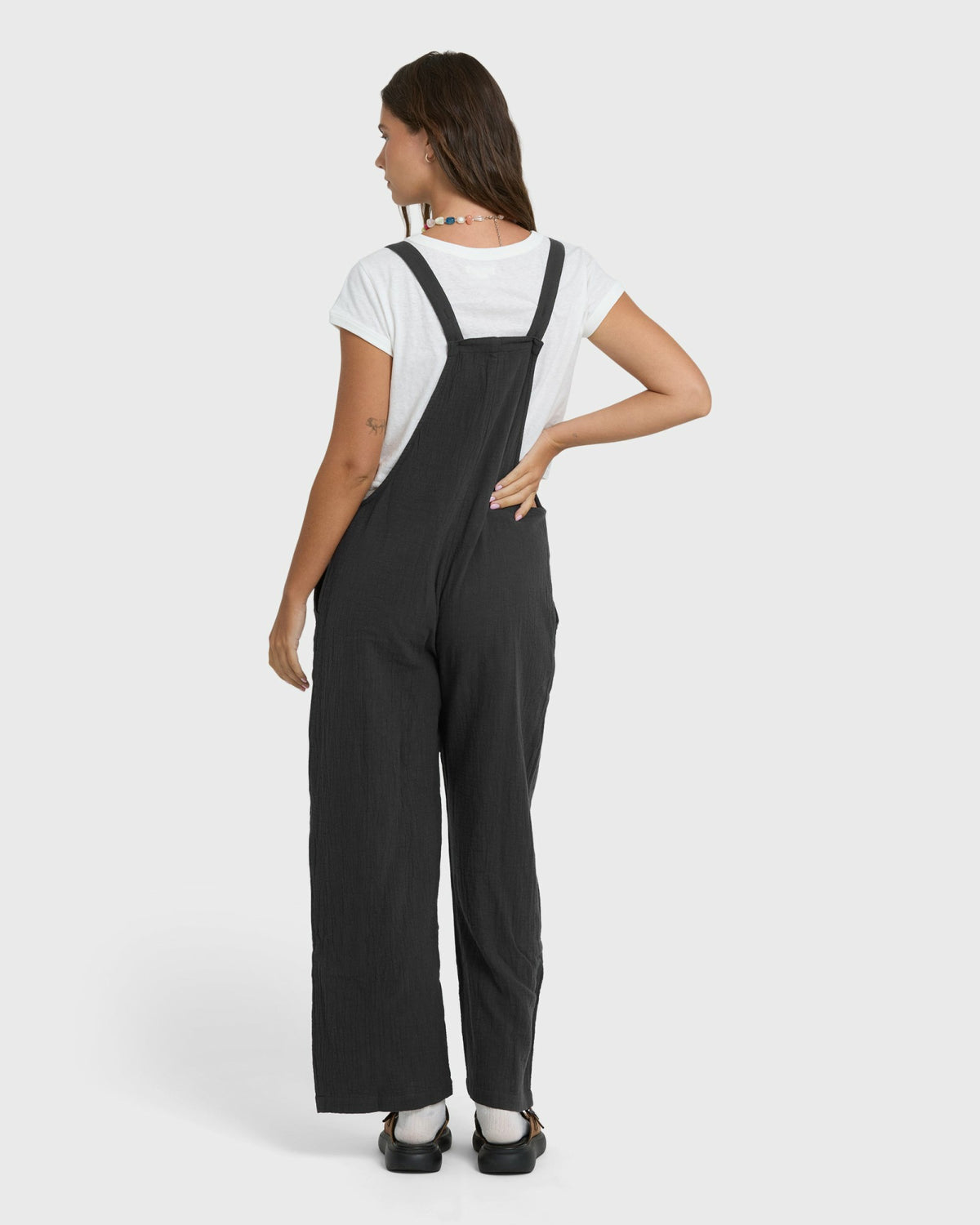 Billabong Women's Pacific Time Jumpsuit - Black Sands