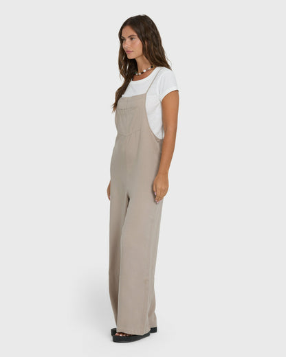 Billabong Women's Best Ever Jumpsuit - Cobblestone