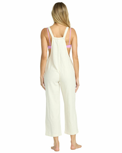 Billabong Women's Pacific Time Jumpsuit - White Cap