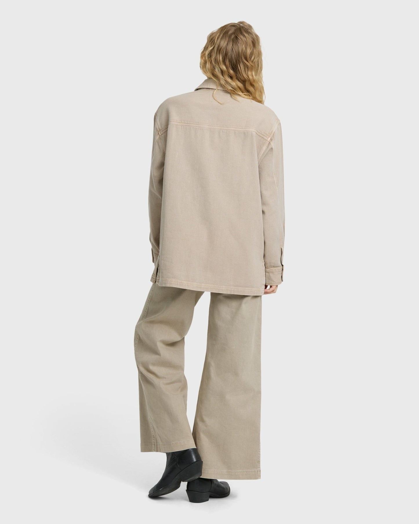 Billabong Women's Rival Wide Leg Pants - Cobblestone