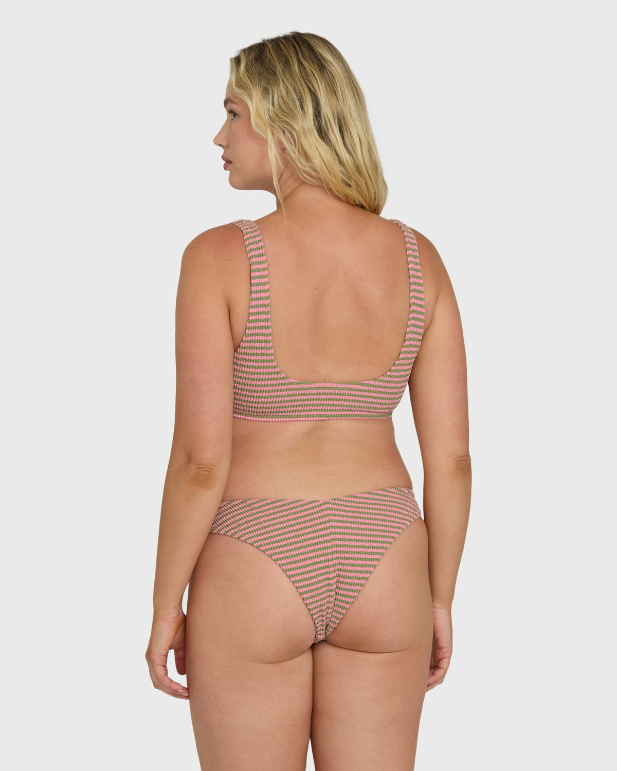 Billabong Women's Summer Hawaii Jesse Tank Bikini Top - Cedar