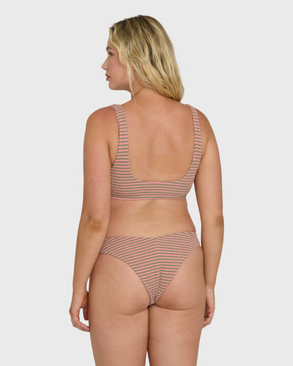 Billabong Women's Summer Hawaii Jesse Tank Bikini Top - Cedar