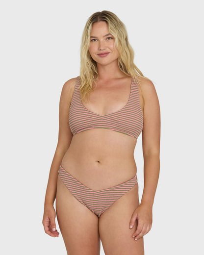 Billabong Women's Summer Hawaii V Hike Bikini Bottoms - Cedar