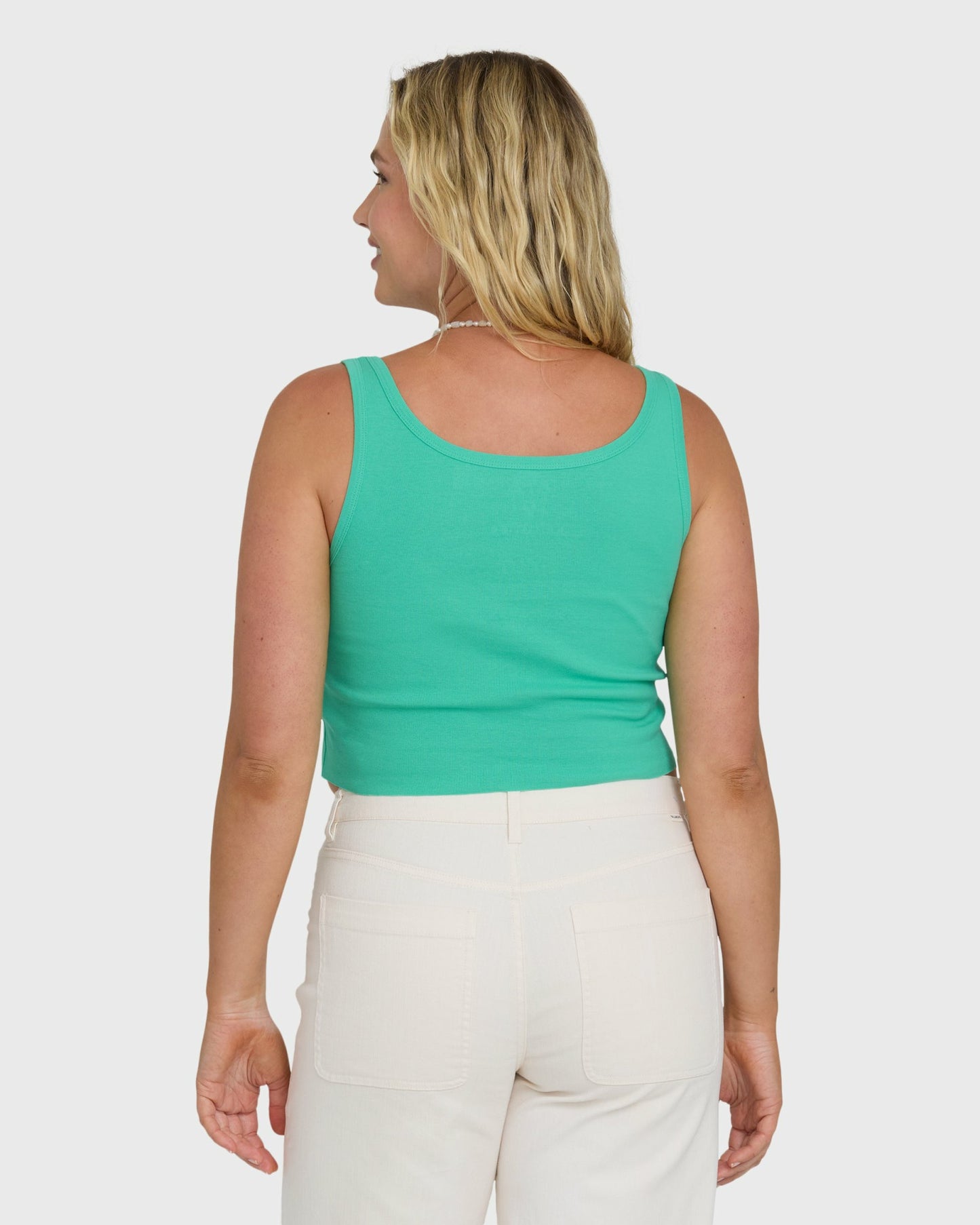 Billabong Women's Hibiscus Minds Tank Top - Green Tropics