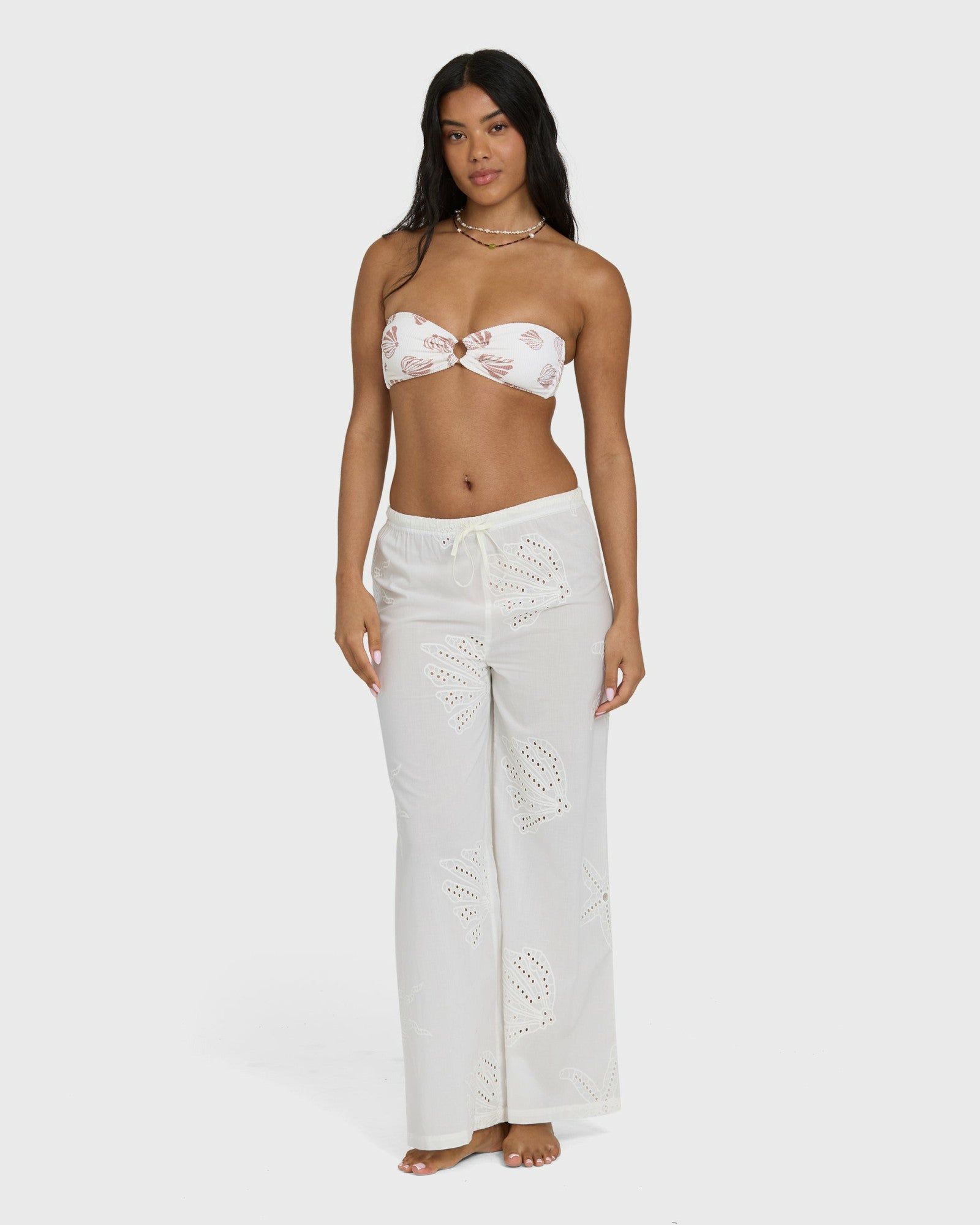 Billabong Women's Beach Livin Pants - Salt Crystal