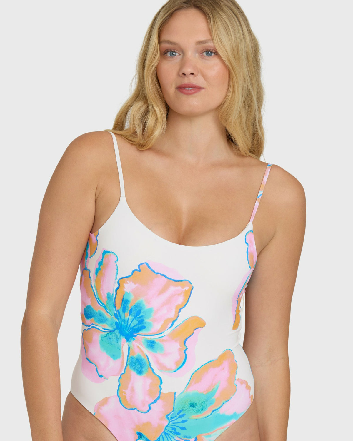 Billabong Women's Sweet Escape Sloane One Piece Swimsuit - Salt Crystal