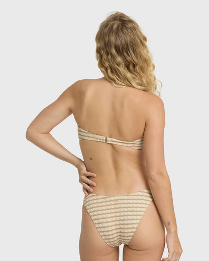 Billabong Women's Wavey Daze Maui Bikini Bottoms - Cobblestone