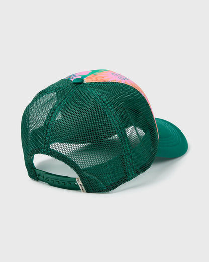Billabong Women's Coastal Trucker Hat - Deep Lagoon Multi