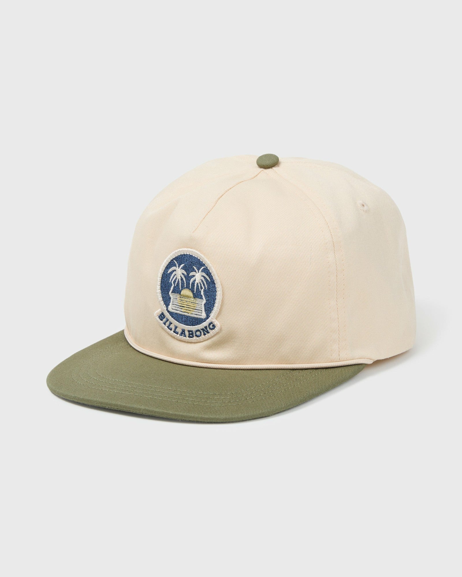 Billabong Women's Grandpa 5-Panel Snapback Hat - Army Green
