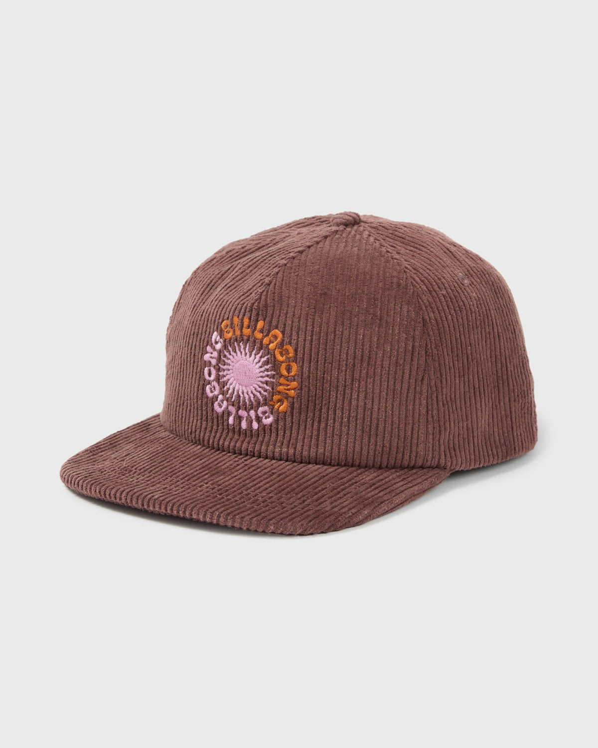 Billabong Women's Grandpa Corduroy Snapback Hat - Espresso