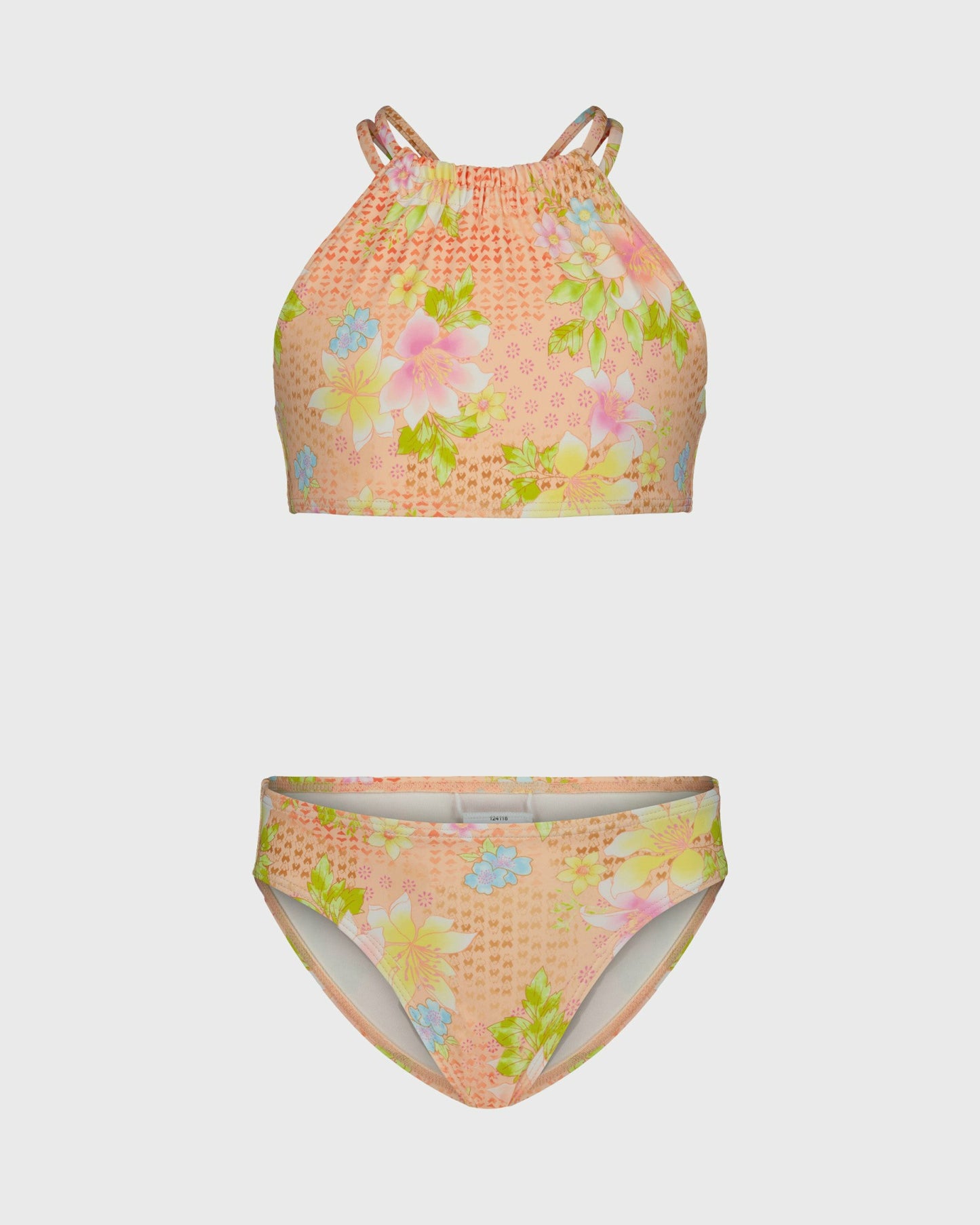Billabong Women's Girls Crazy For Coral Bikini Set