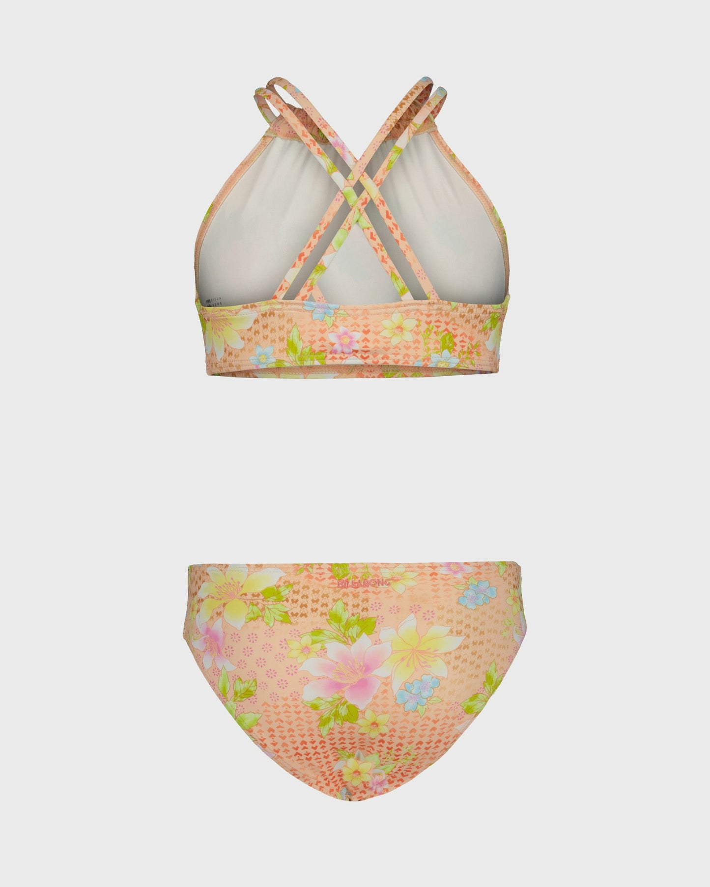 Billabong Women's Girls Crazy For Coral Bikini Set
